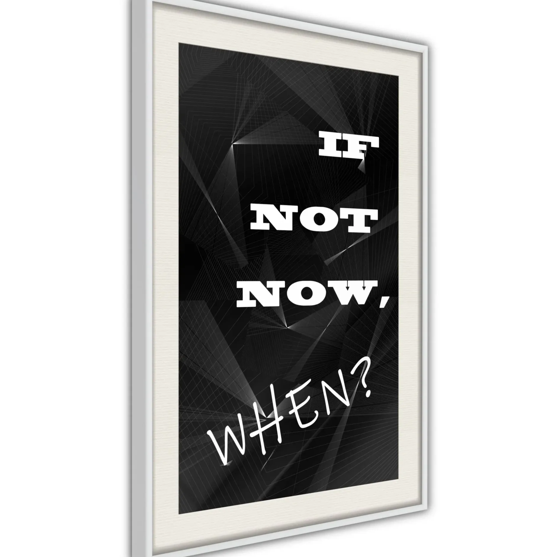 Poster 'If Not Now, When?'