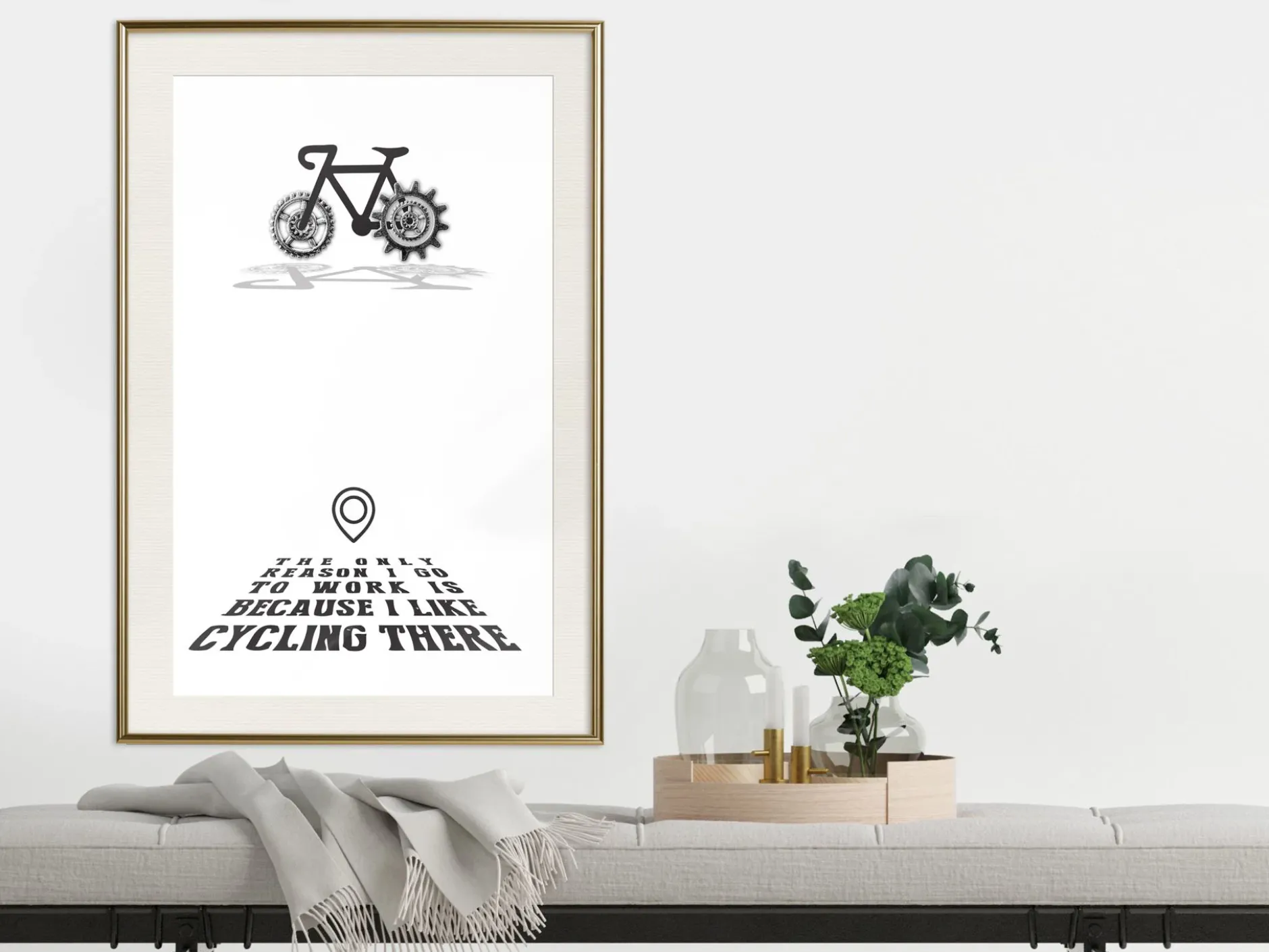 Poster 'I like Cycling'