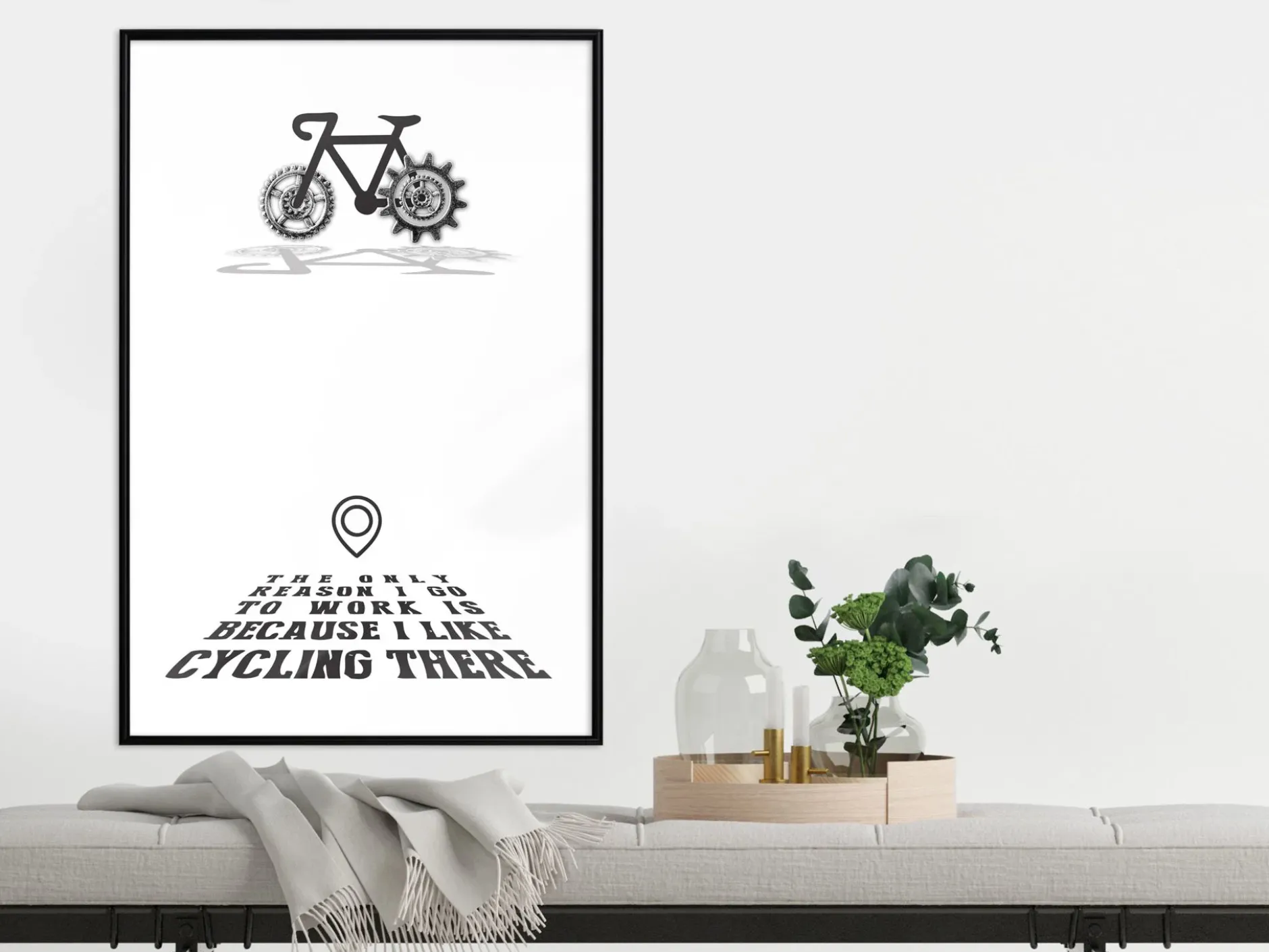 Poster 'I like Cycling'