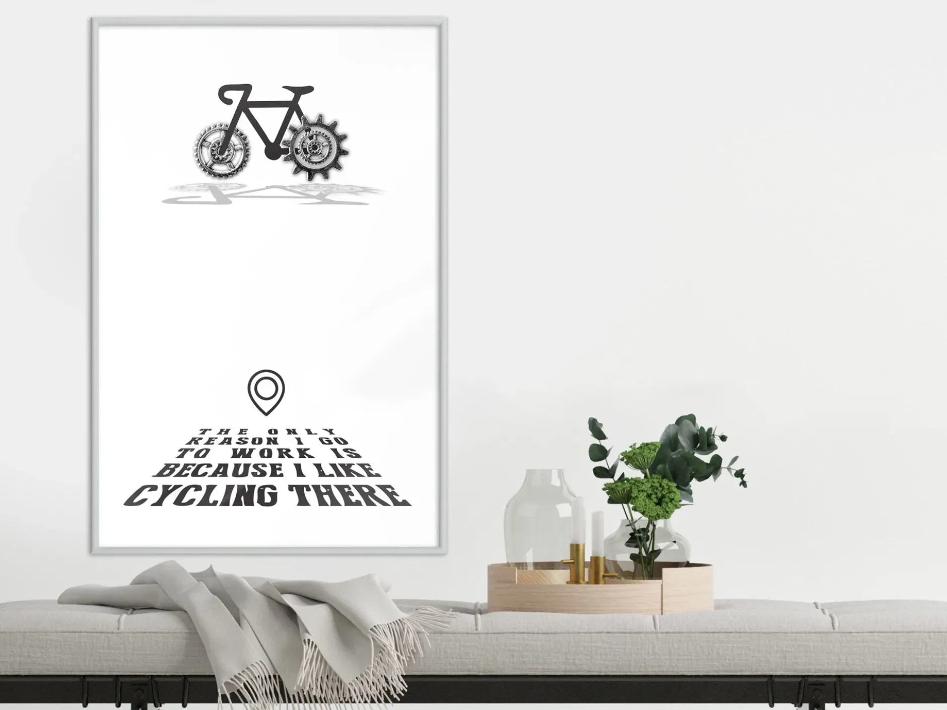 Poster 'I like Cycling'