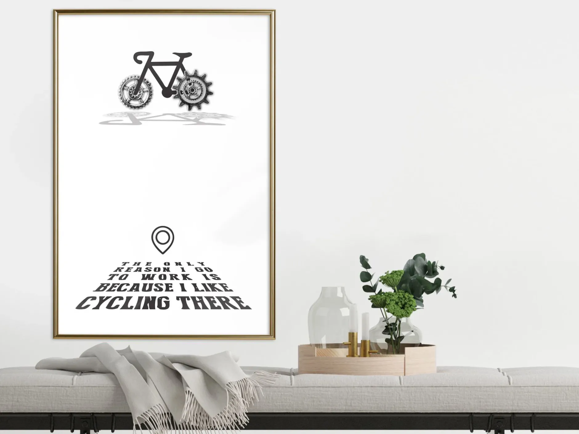 Poster 'I like Cycling'