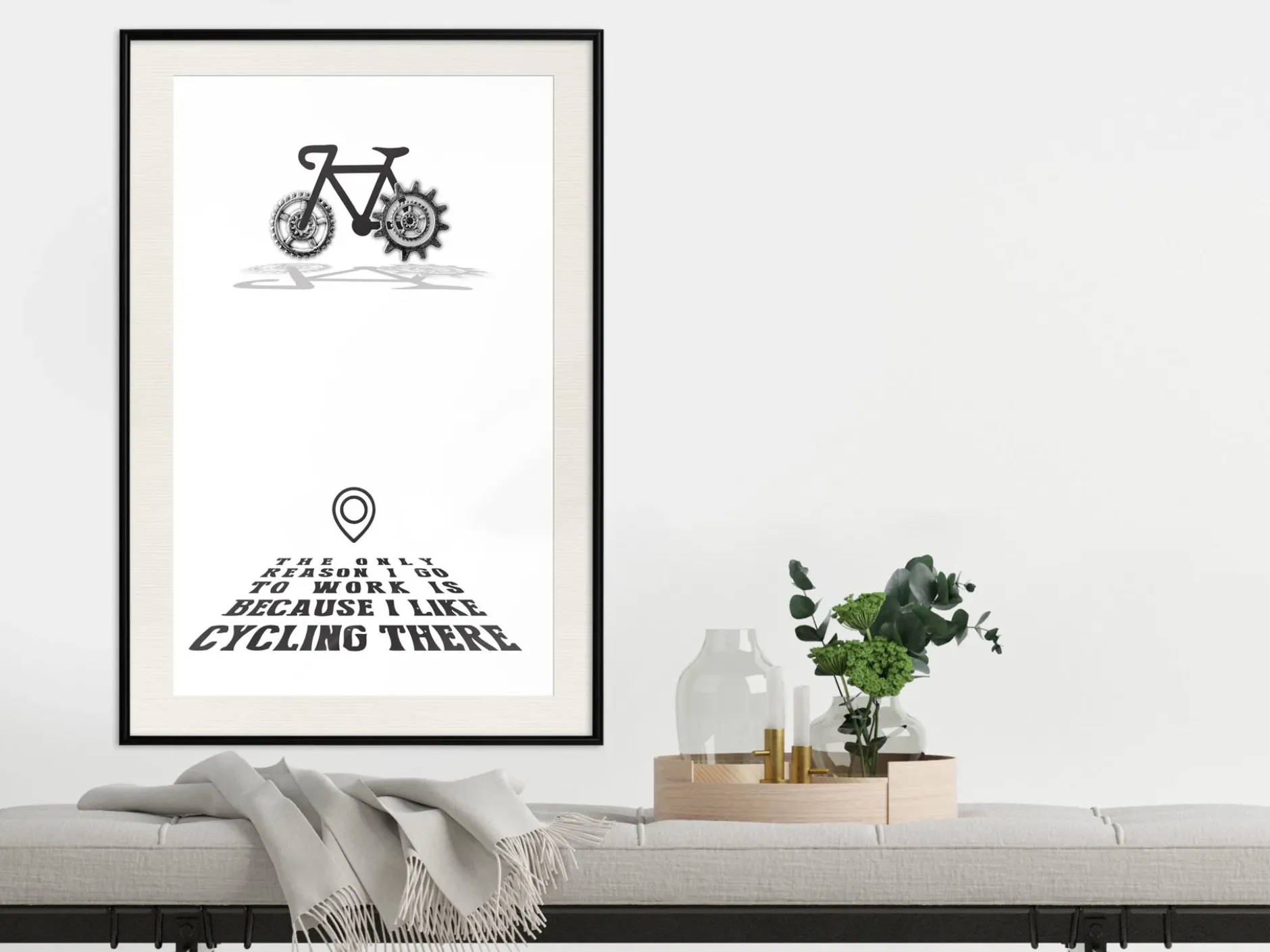 Poster 'I like Cycling'