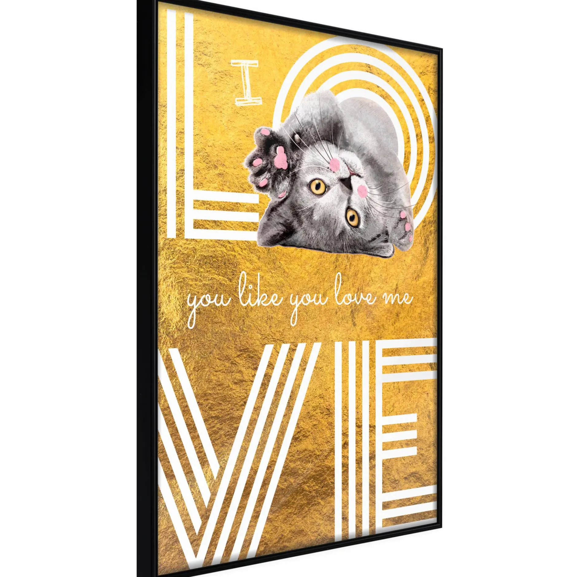 Poster 'I Love You like You Love Me'