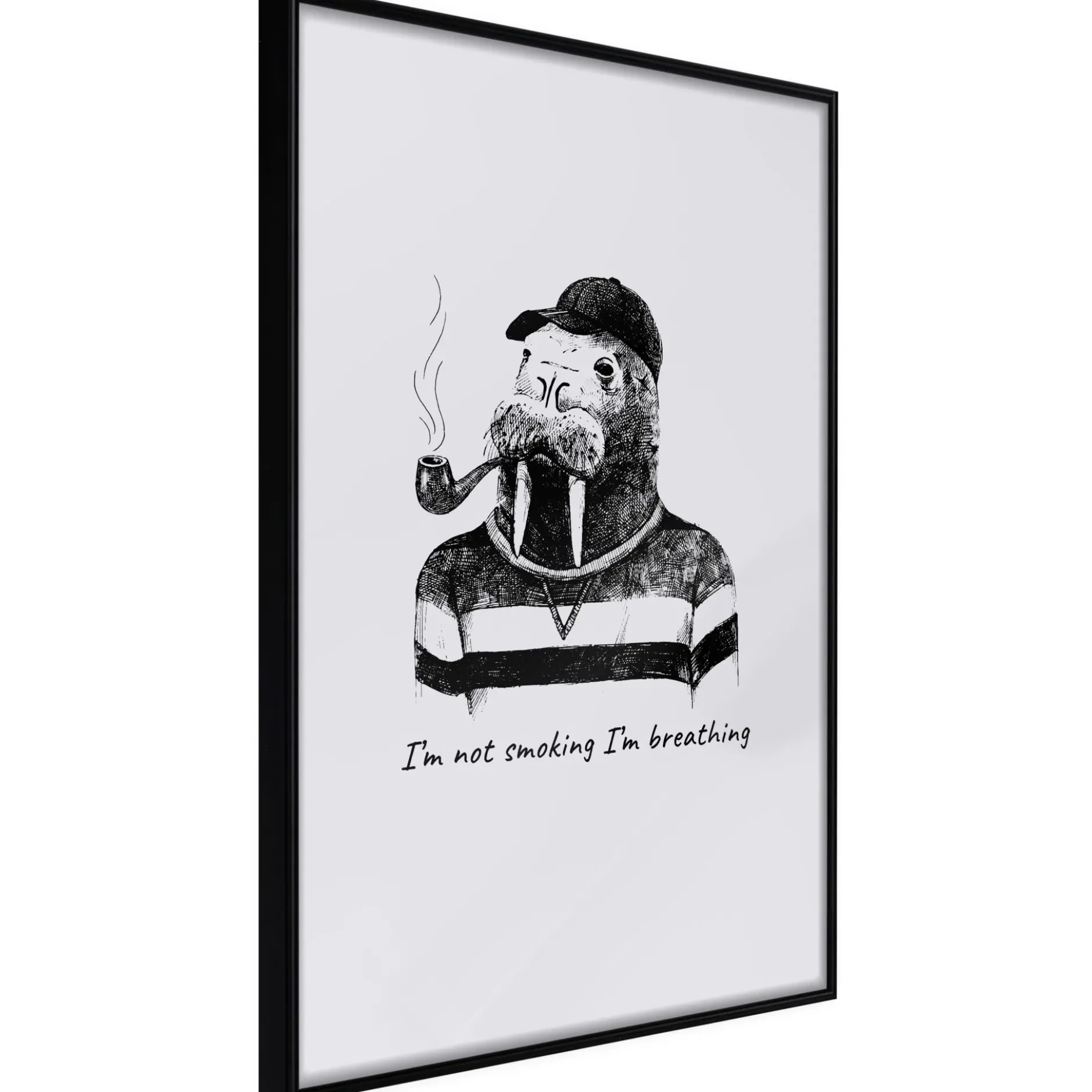 Poster 'I'm Not Smoking. I'm Breathing'