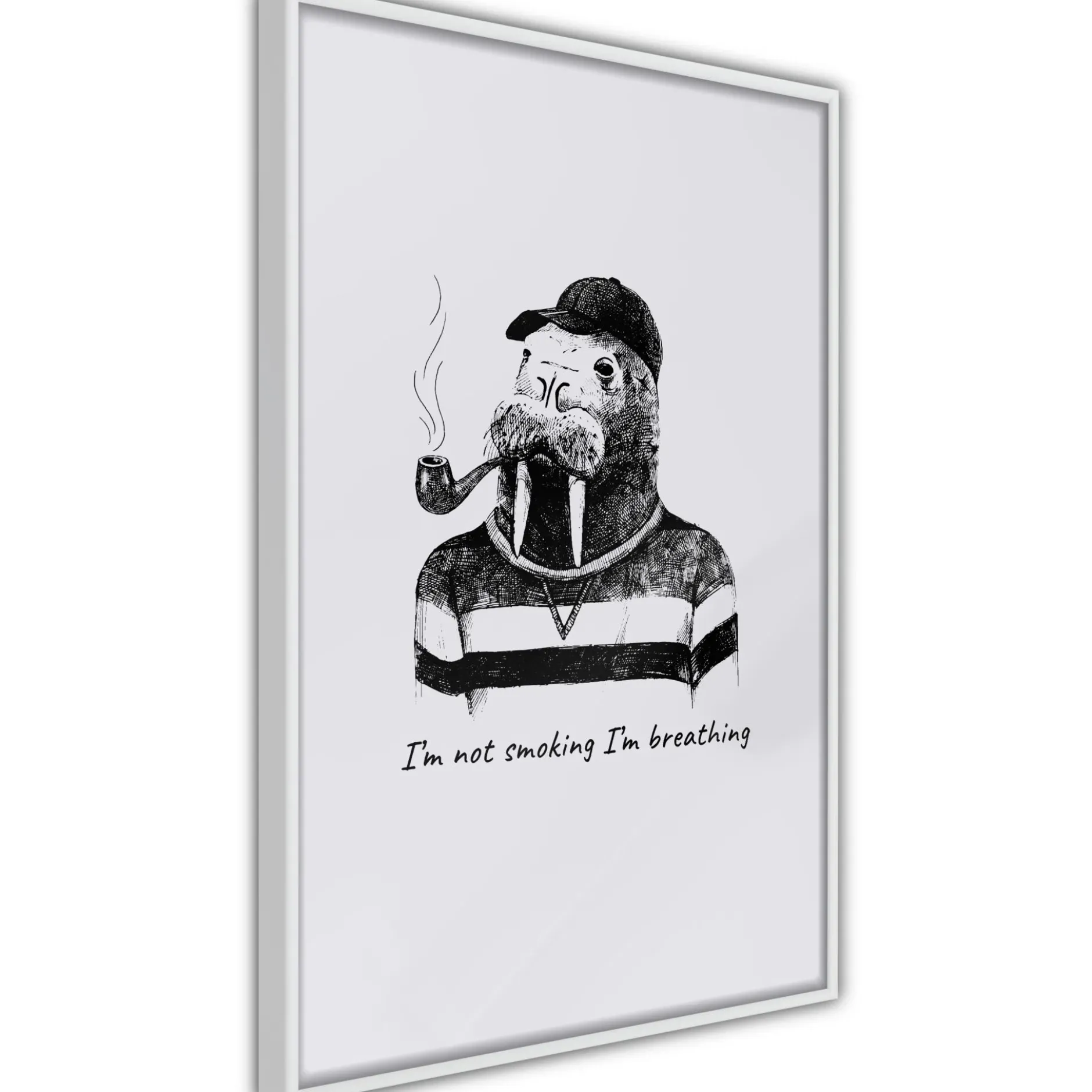 Poster 'I'm Not Smoking. I'm Breathing'