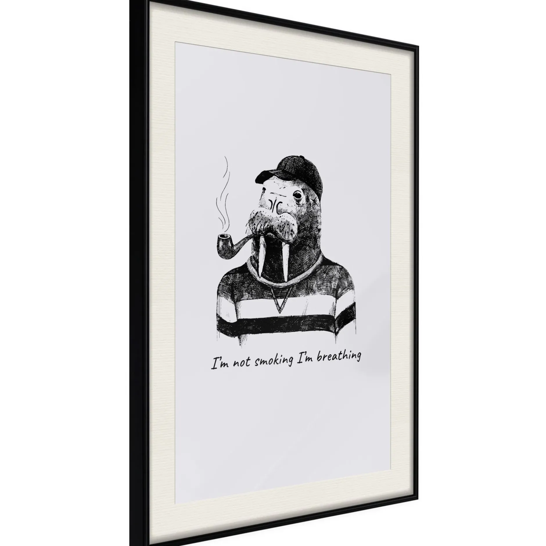 Poster 'I'm Not Smoking. I'm Breathing'