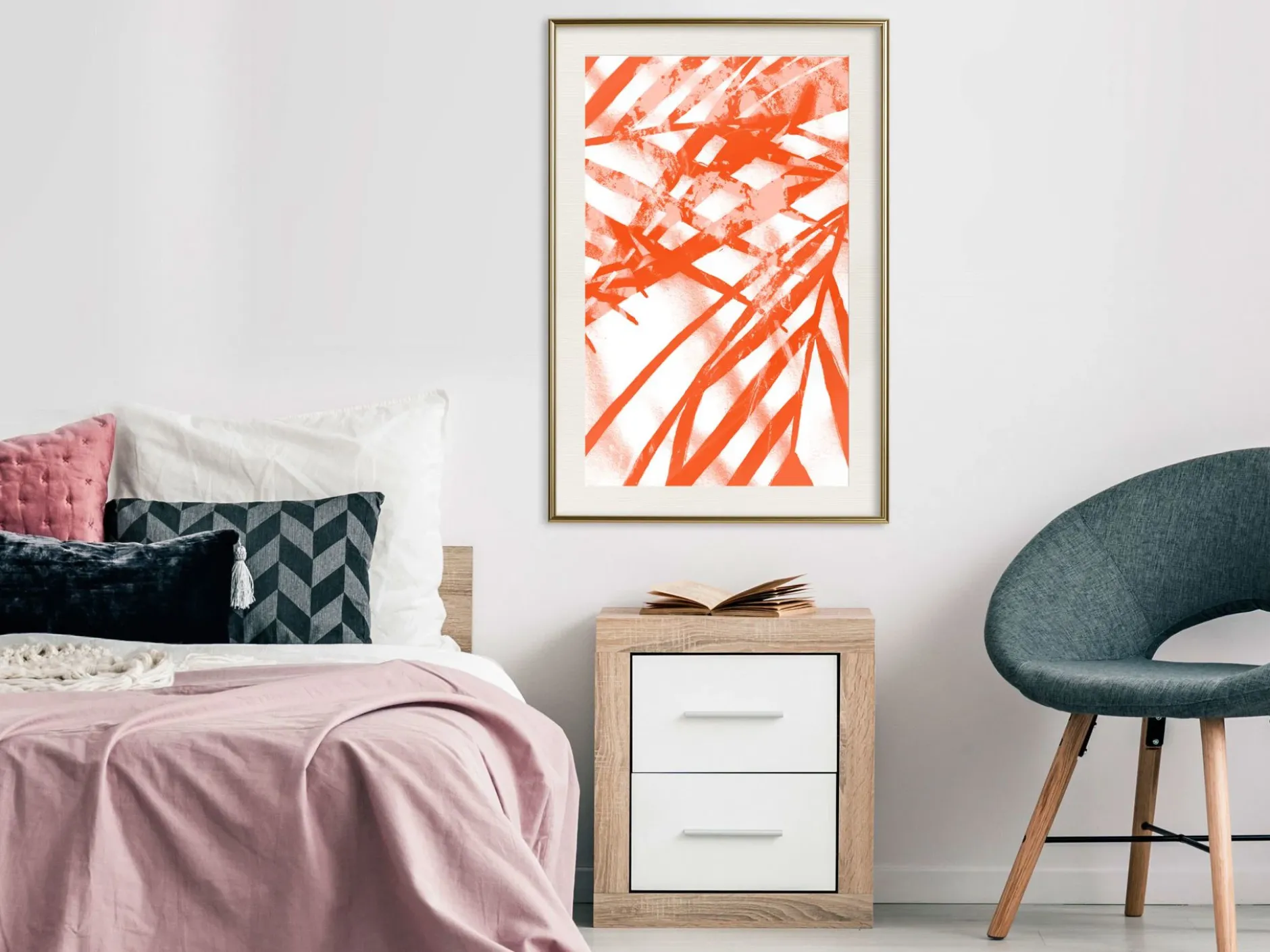 Poster 'Incandescent Leaf'