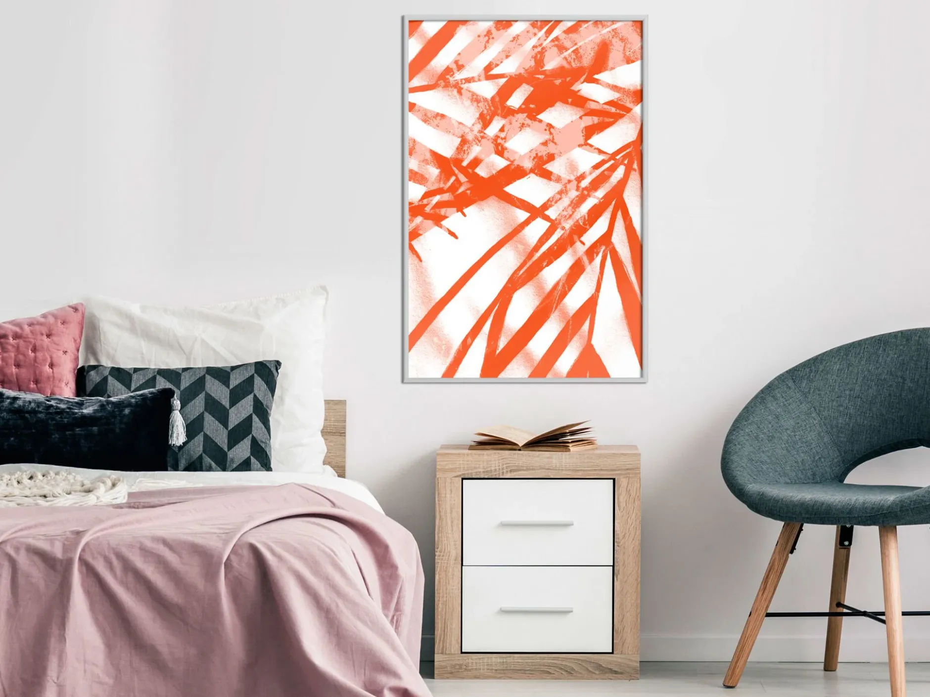 Poster 'Incandescent Leaf'