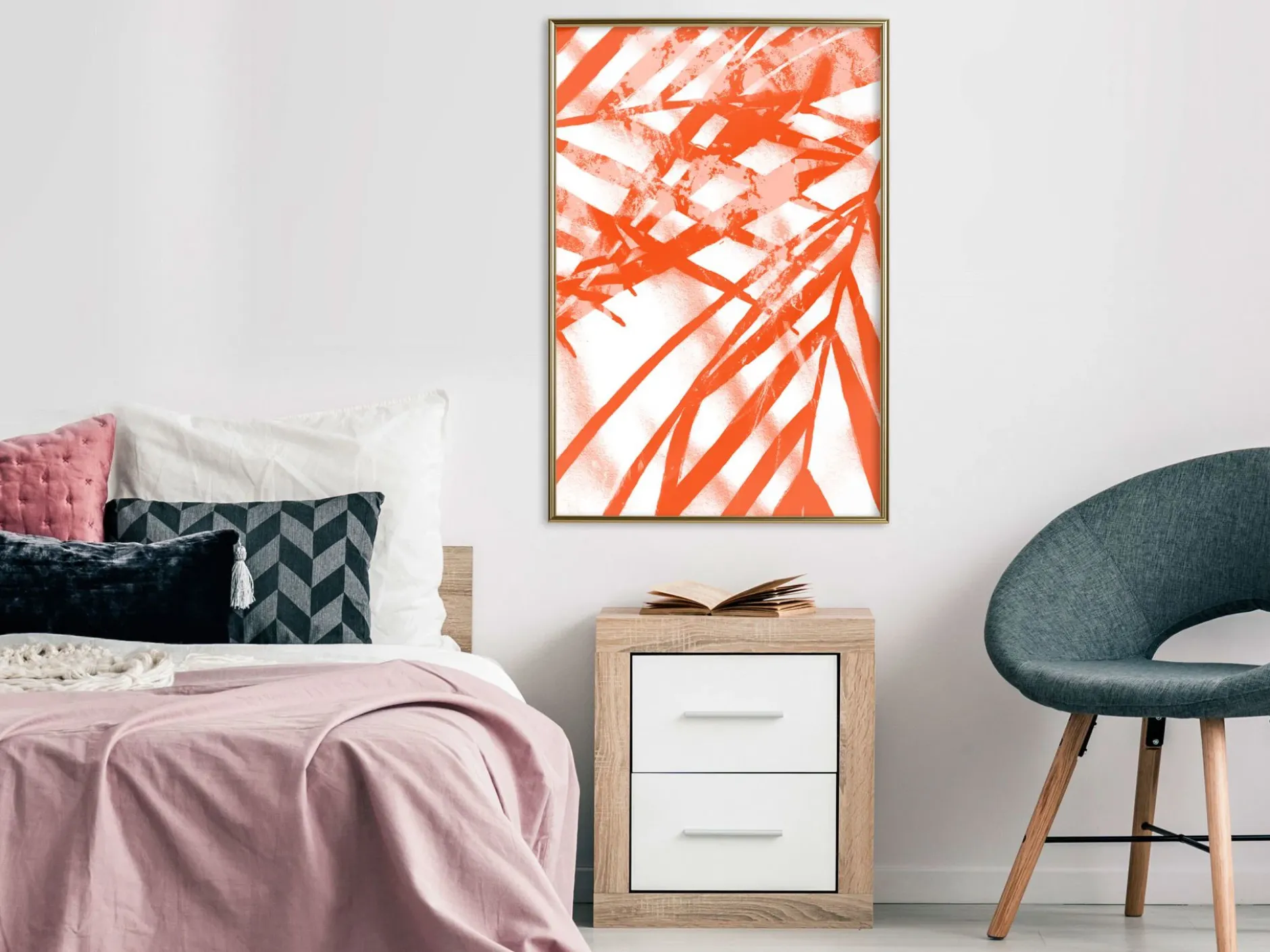 Poster 'Incandescent Leaf'