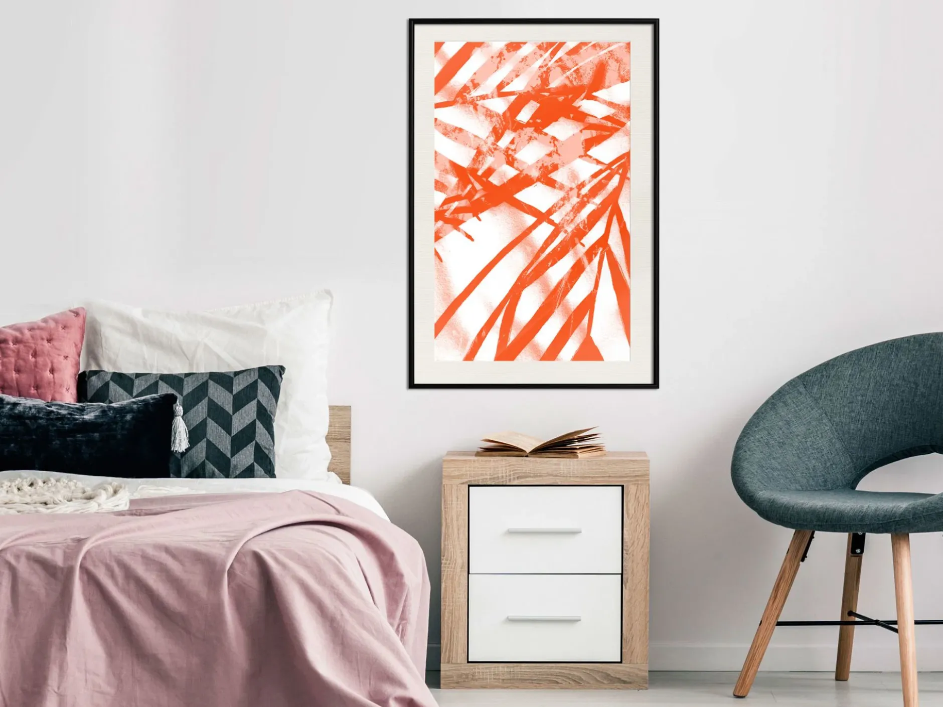 Poster 'Incandescent Leaf'