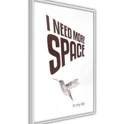 Poster 'I Need More Space'