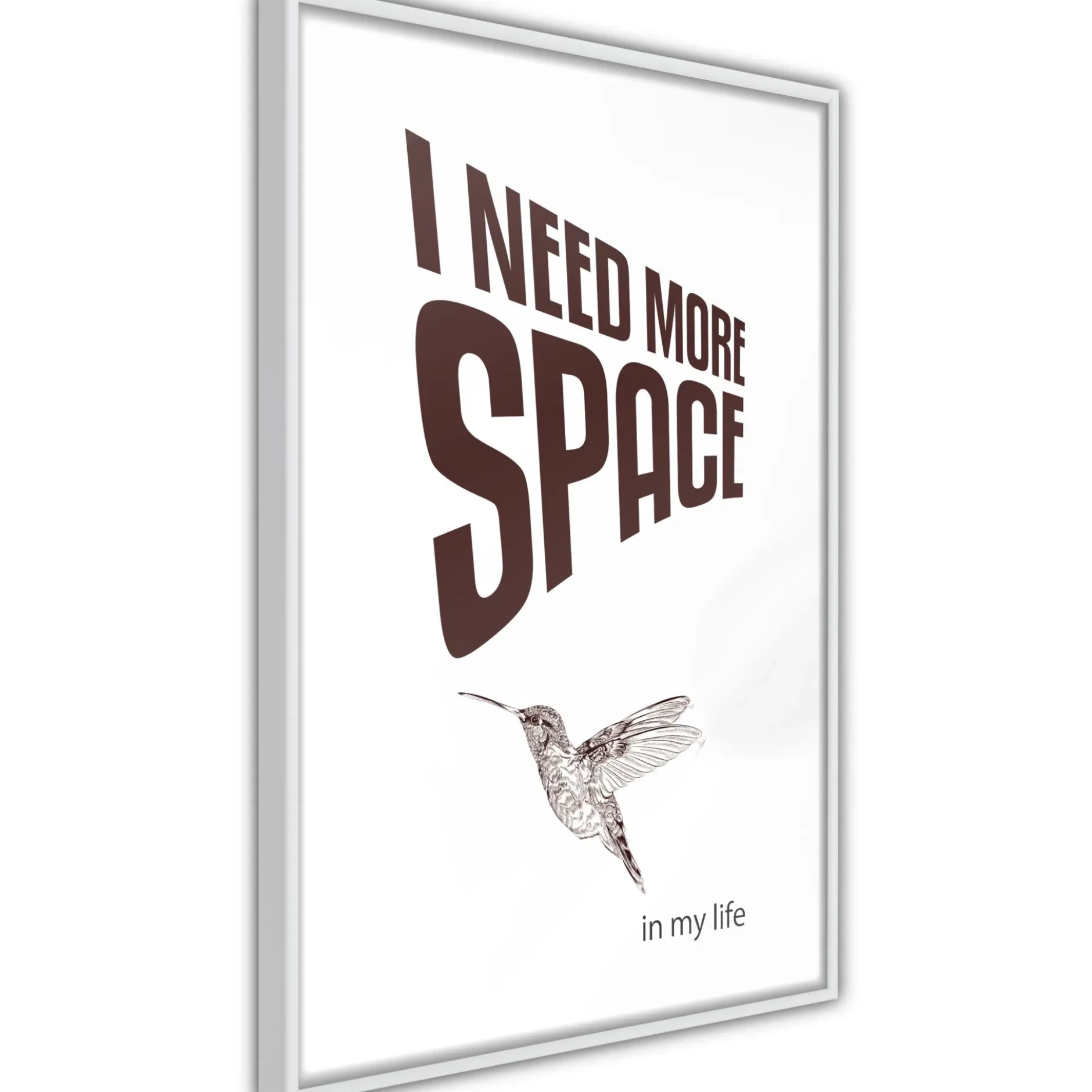 Poster 'I Need More Space'