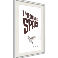 Poster 'I Need More Space'