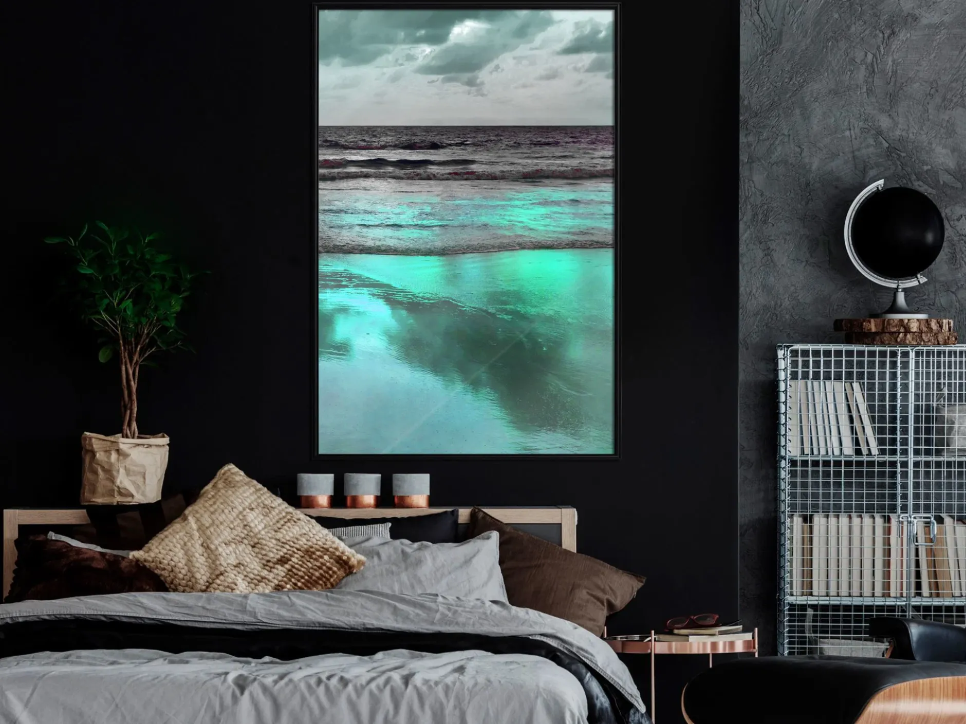 Poster 'Iridescent Sea'
