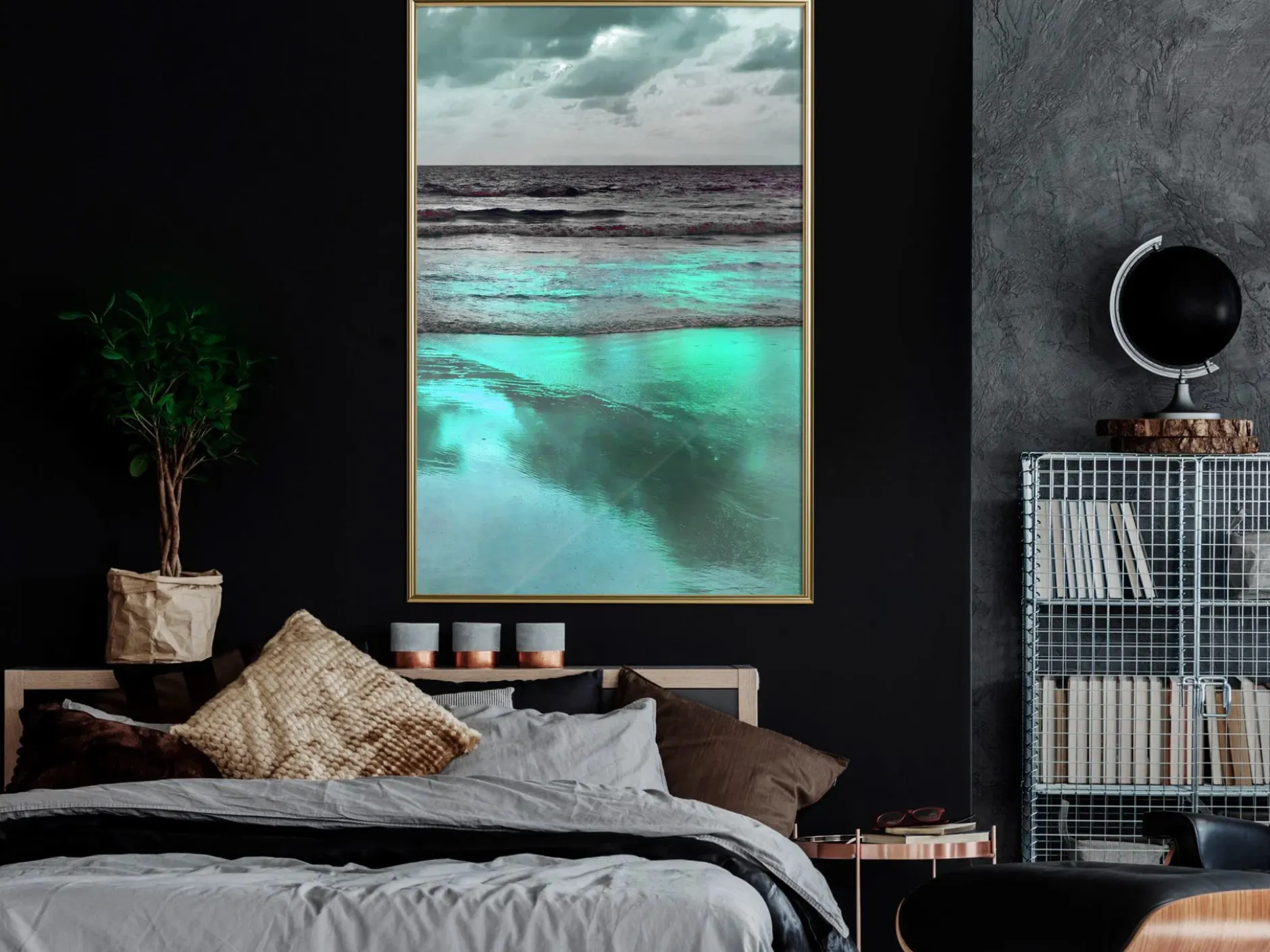 Poster 'Iridescent Sea'