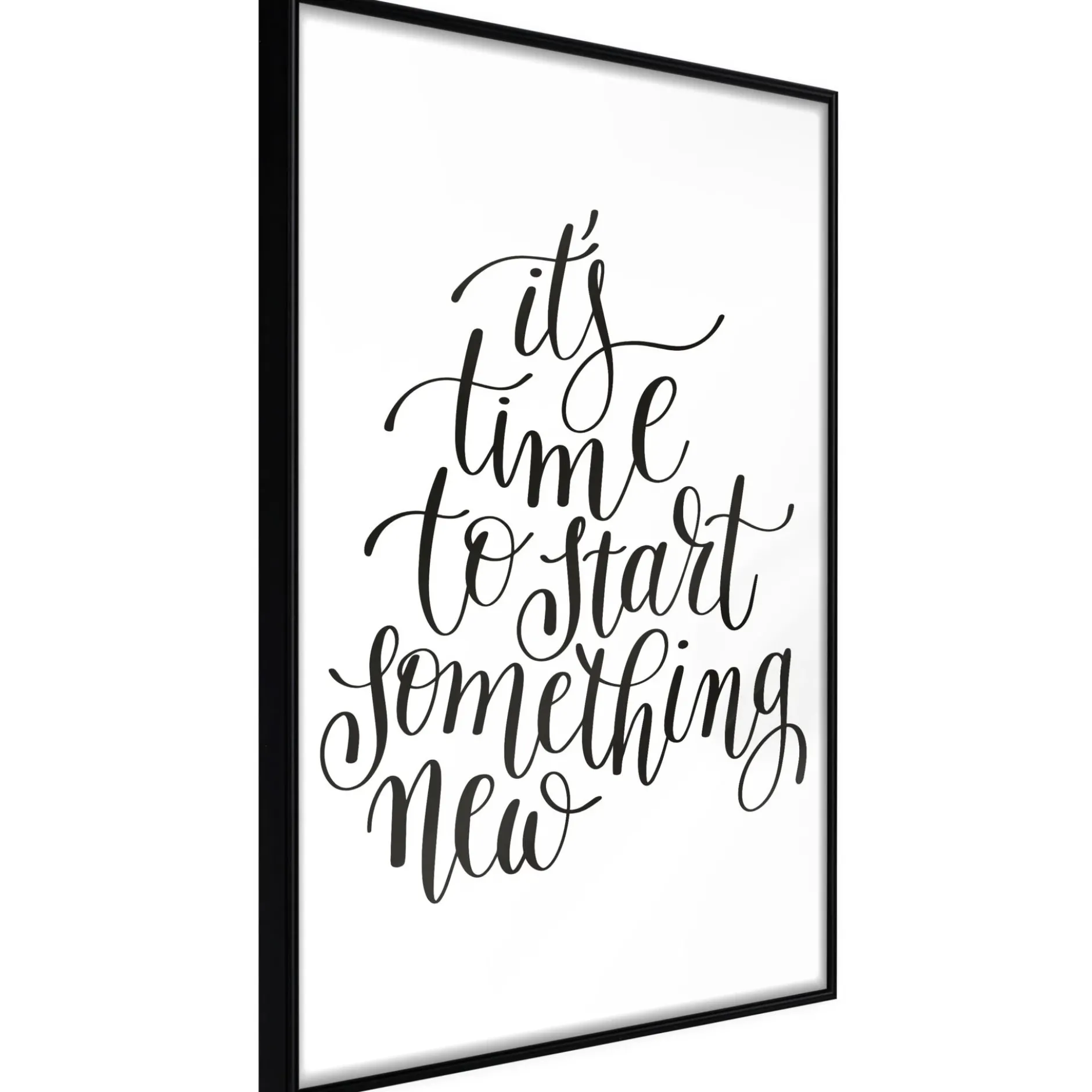 Poster 'It's Time to Start Something New'