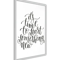 Poster 'It's Time to Start Something New'