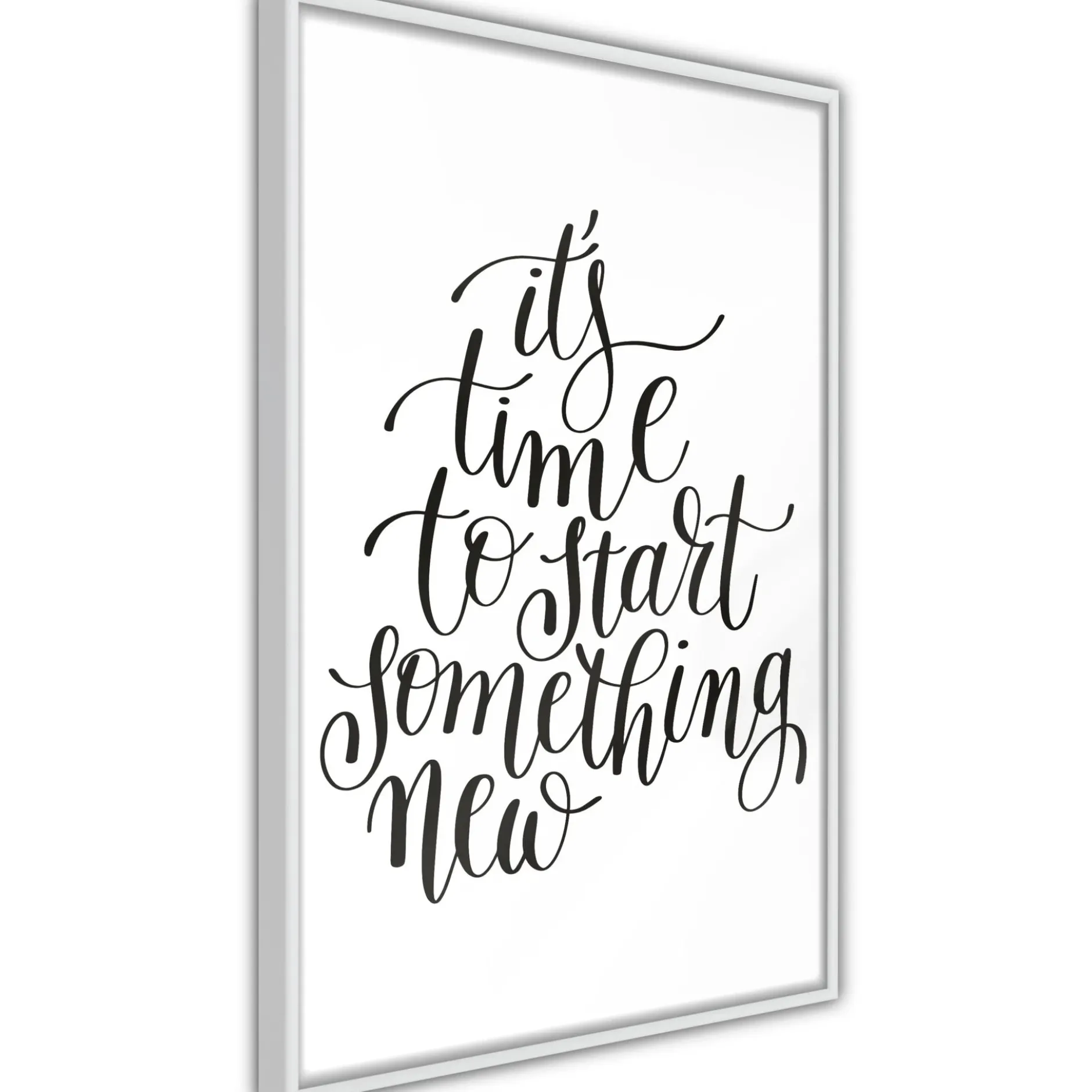 Poster 'It's Time to Start Something New'