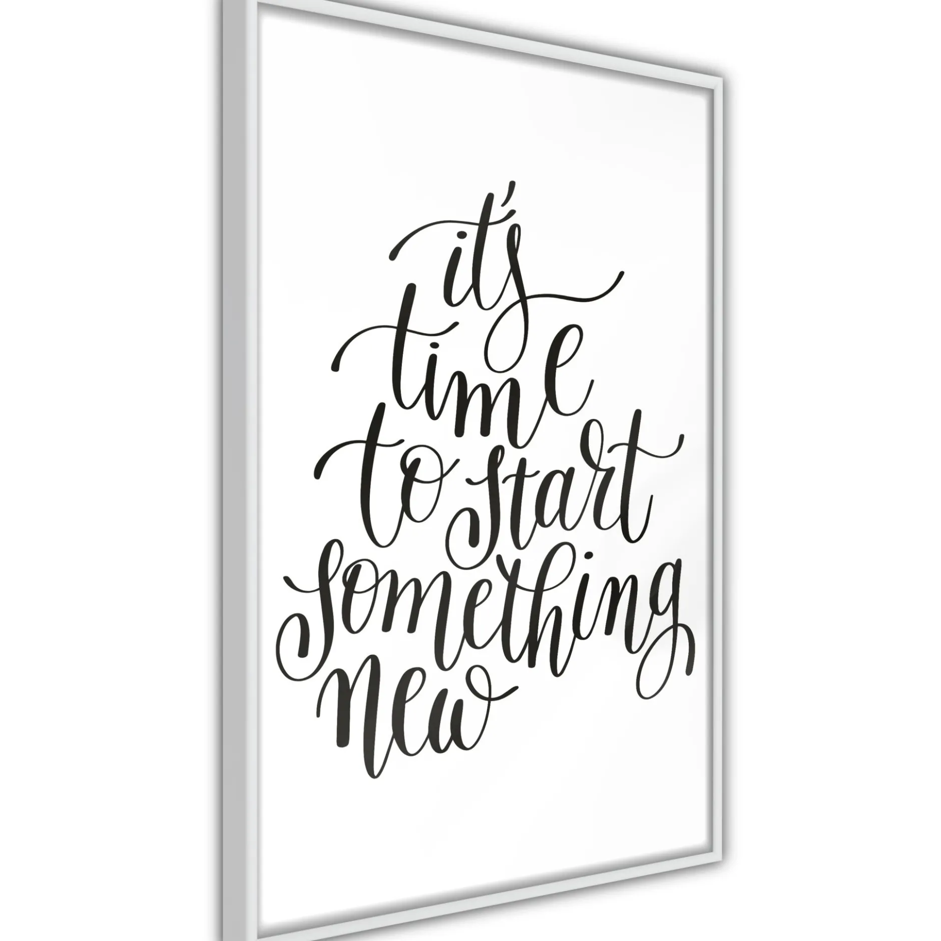 Poster 'It's Time to Start Something New'