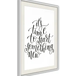 Poster 'It's Time to Start Something New'