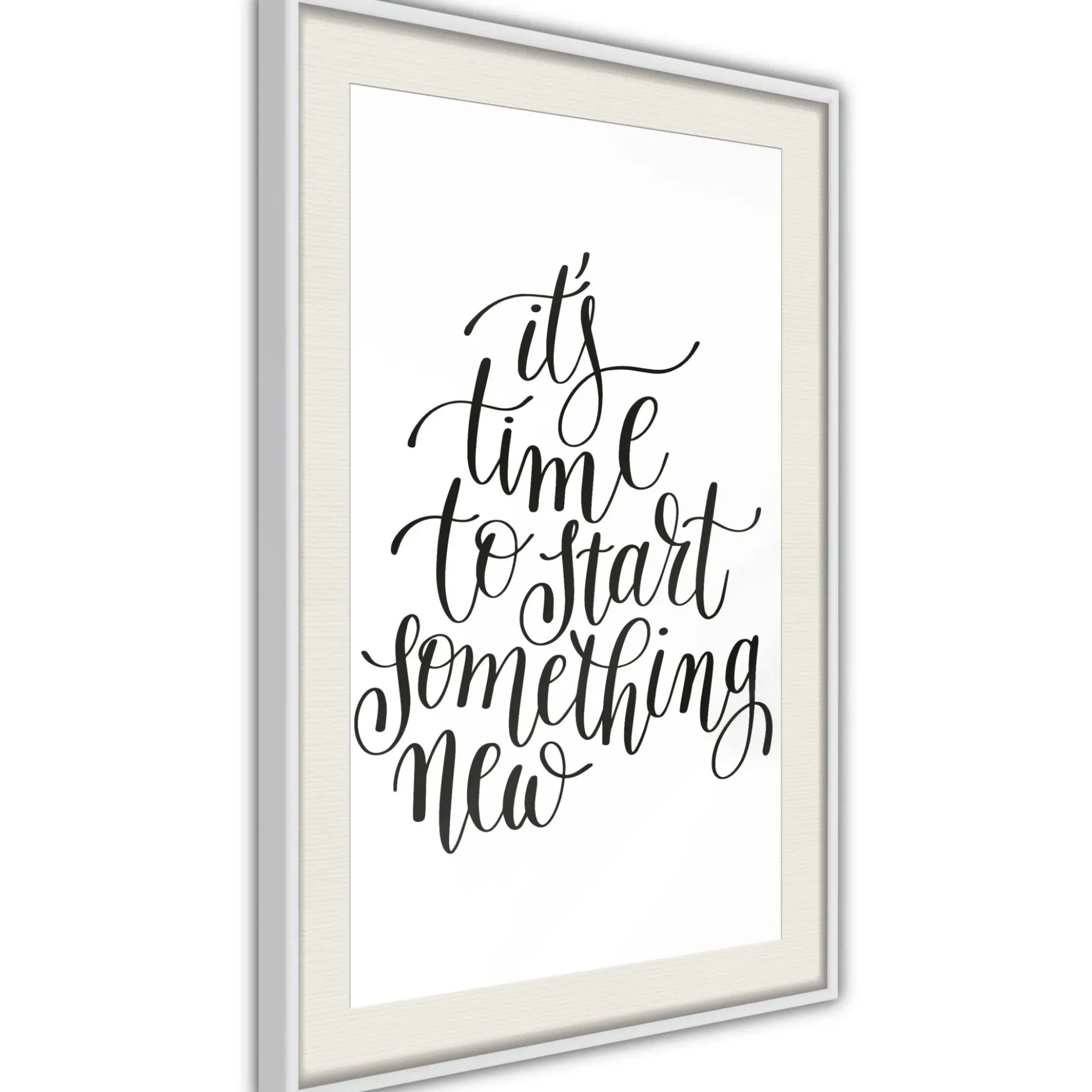 Poster 'It's Time to Start Something New'