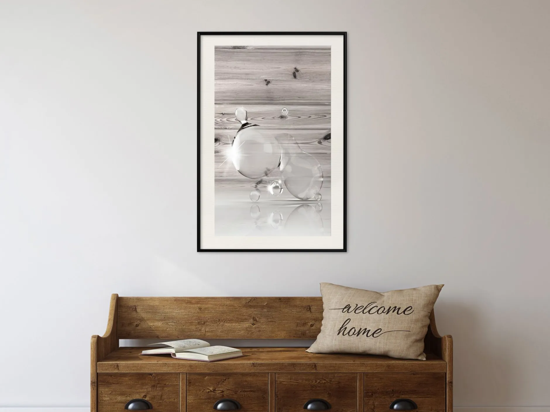 Poster 'Joined Bubbles'