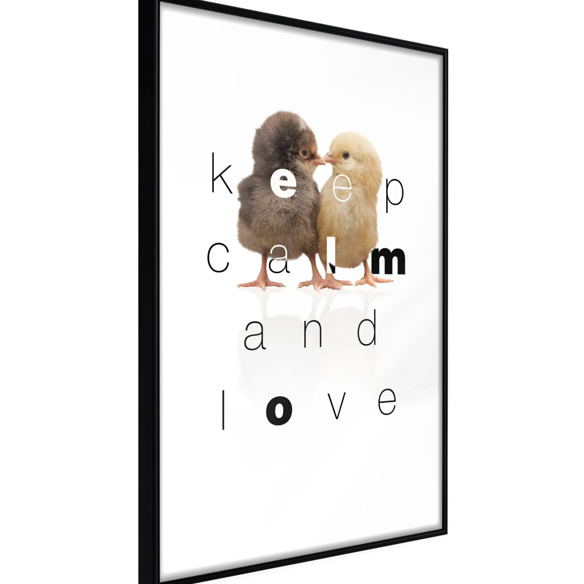 Poster 'Keep Calm and Love'
