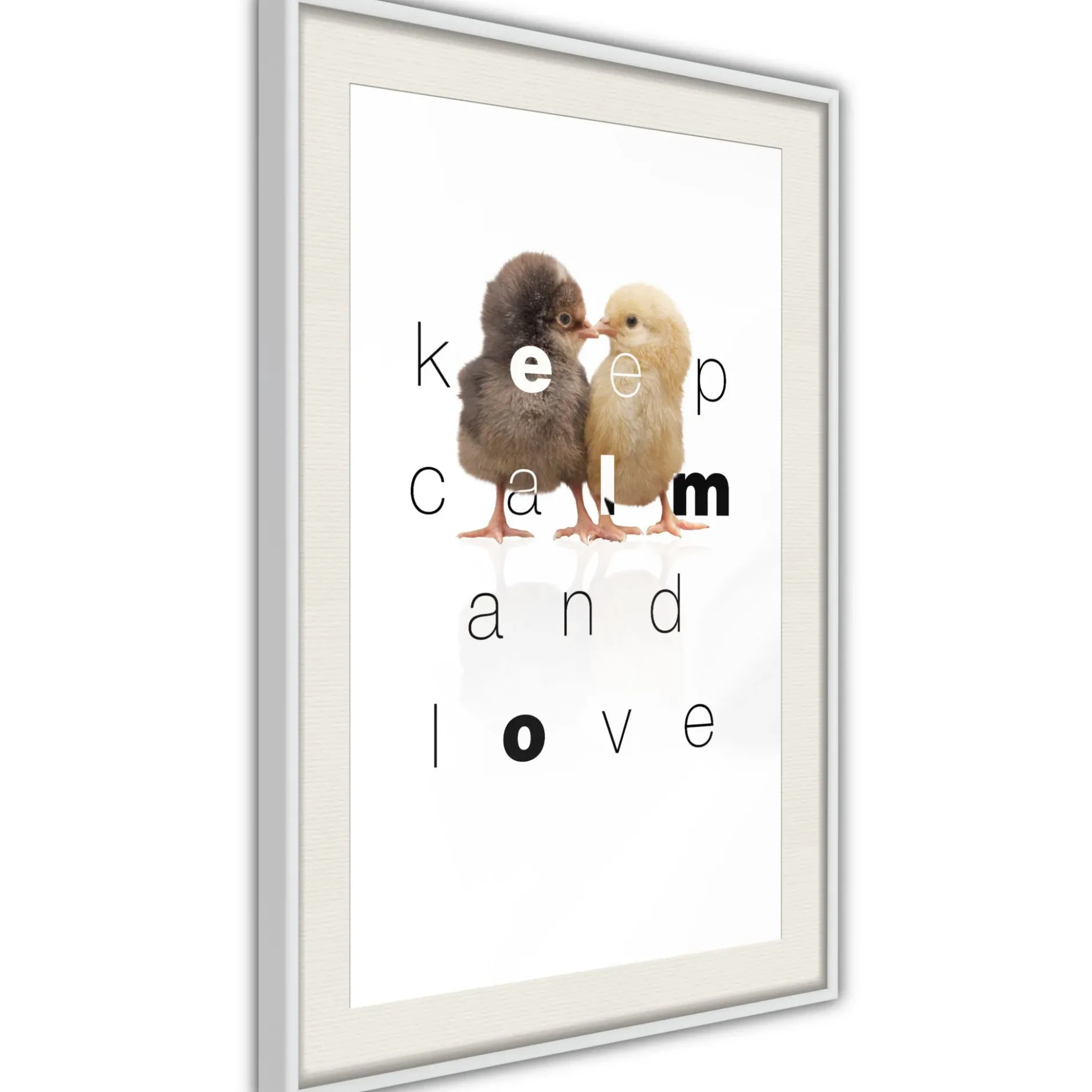 Poster 'Keep Calm and Love'