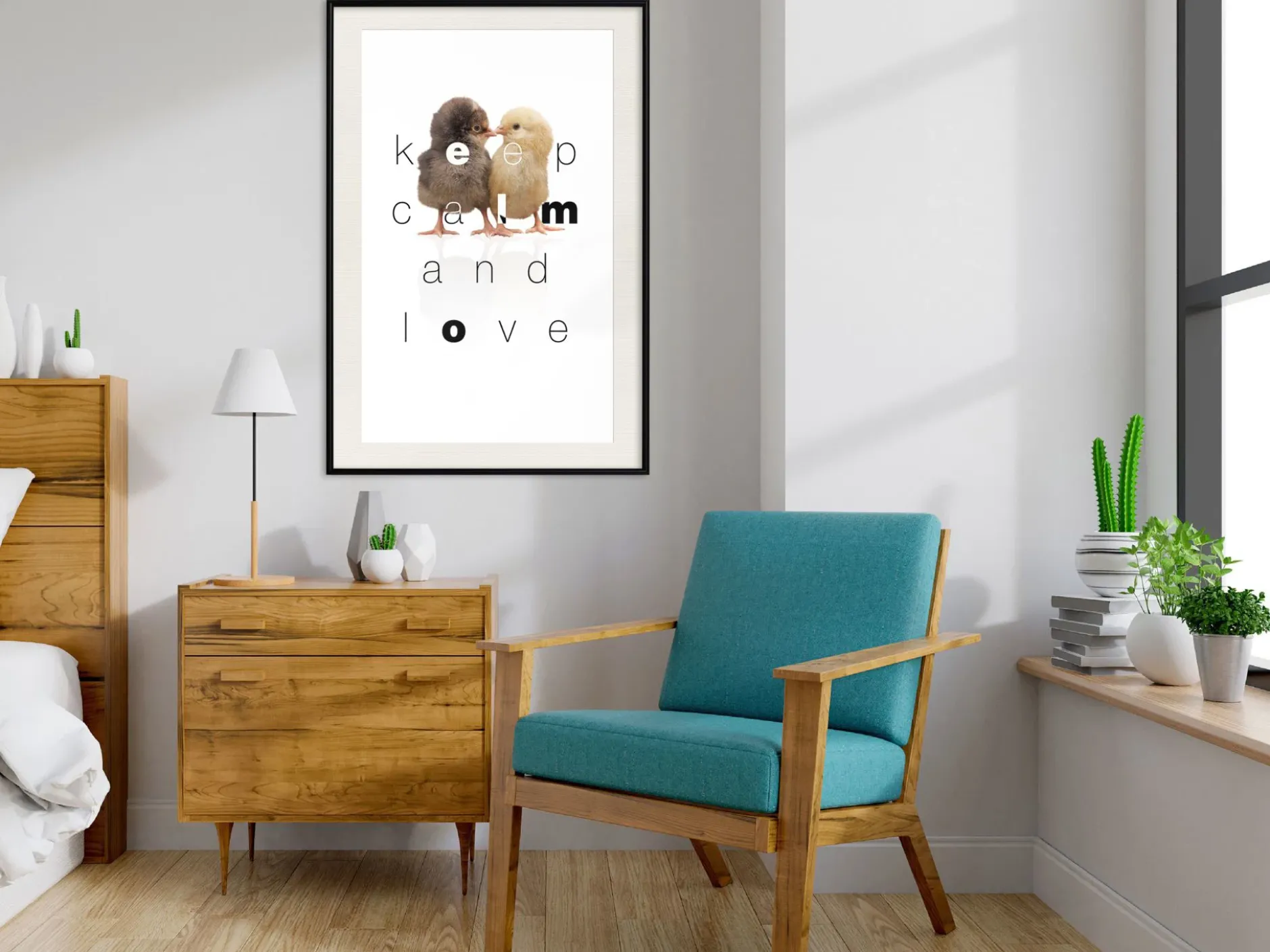 Poster 'Keep Calm and Love'