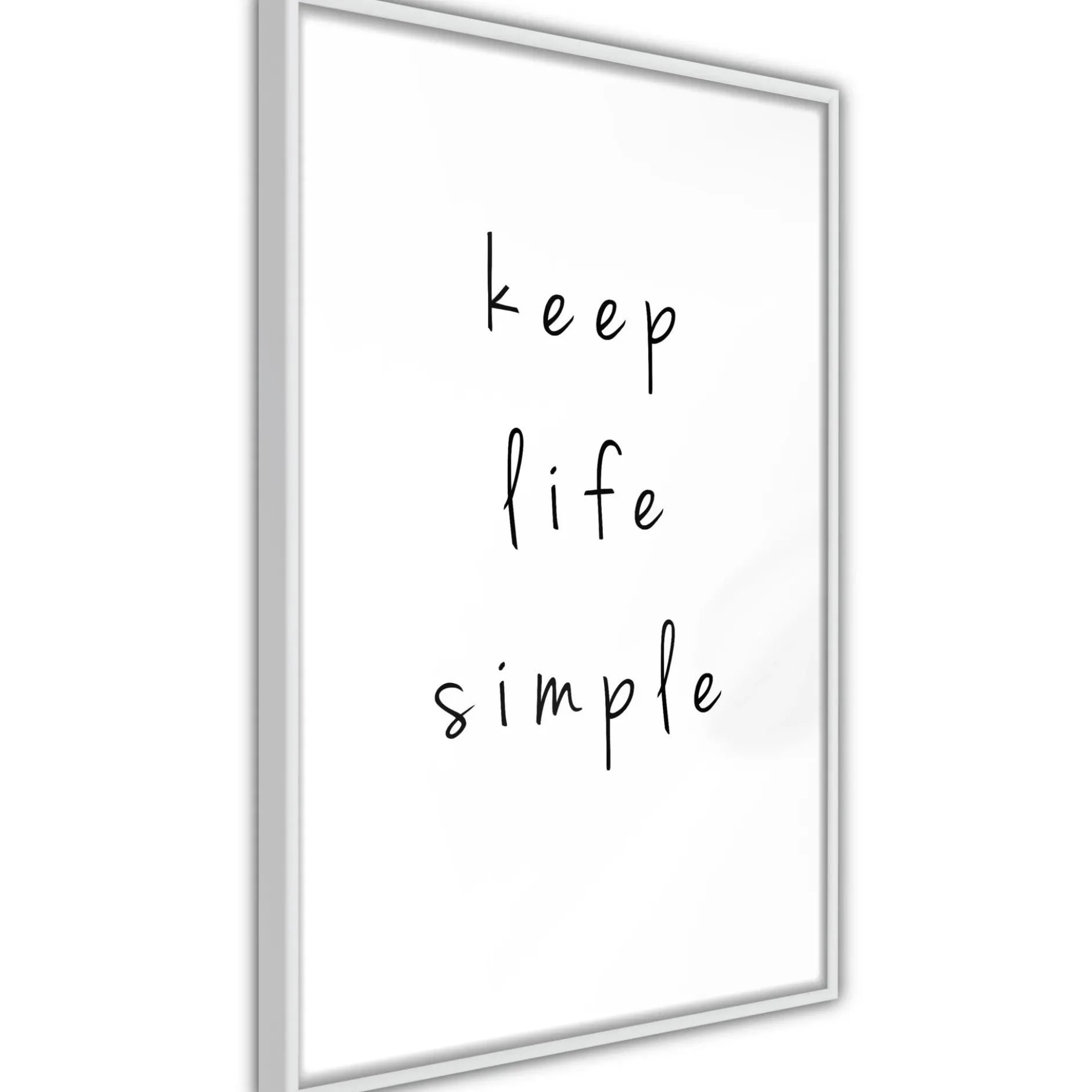 Poster 'Keep Life Simple'