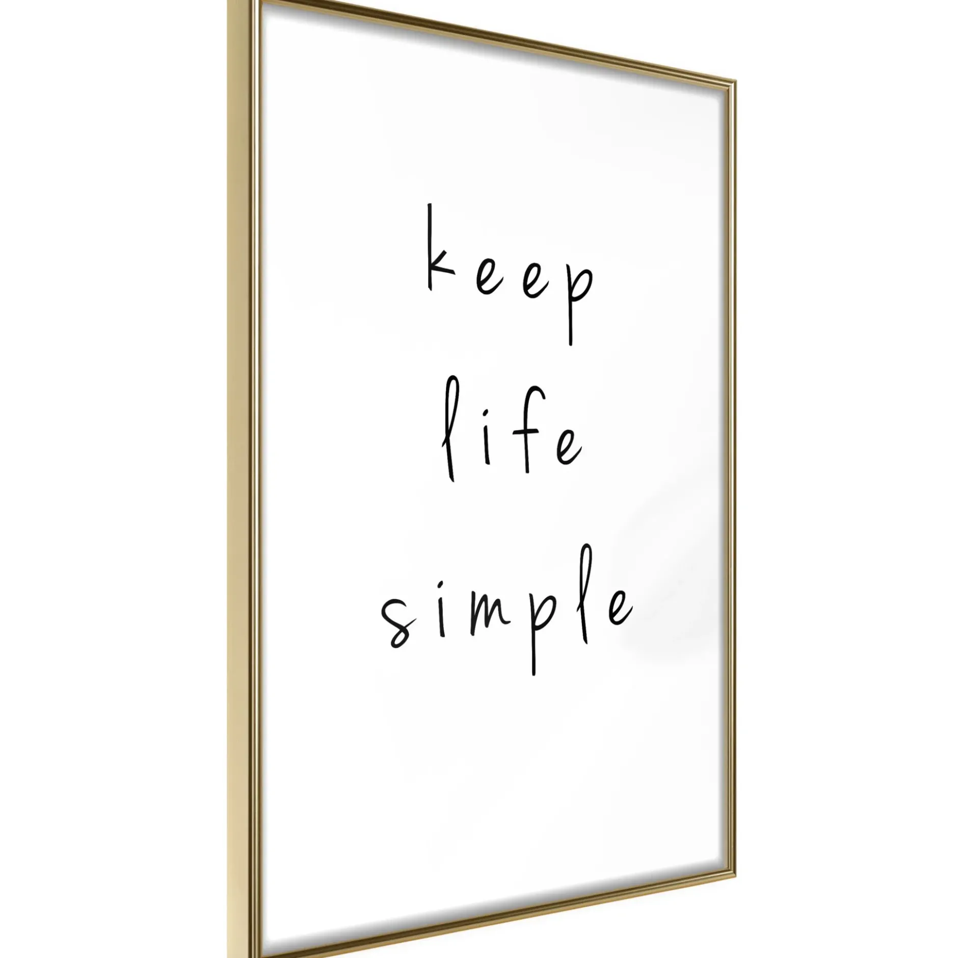 Poster 'Keep Life Simple'