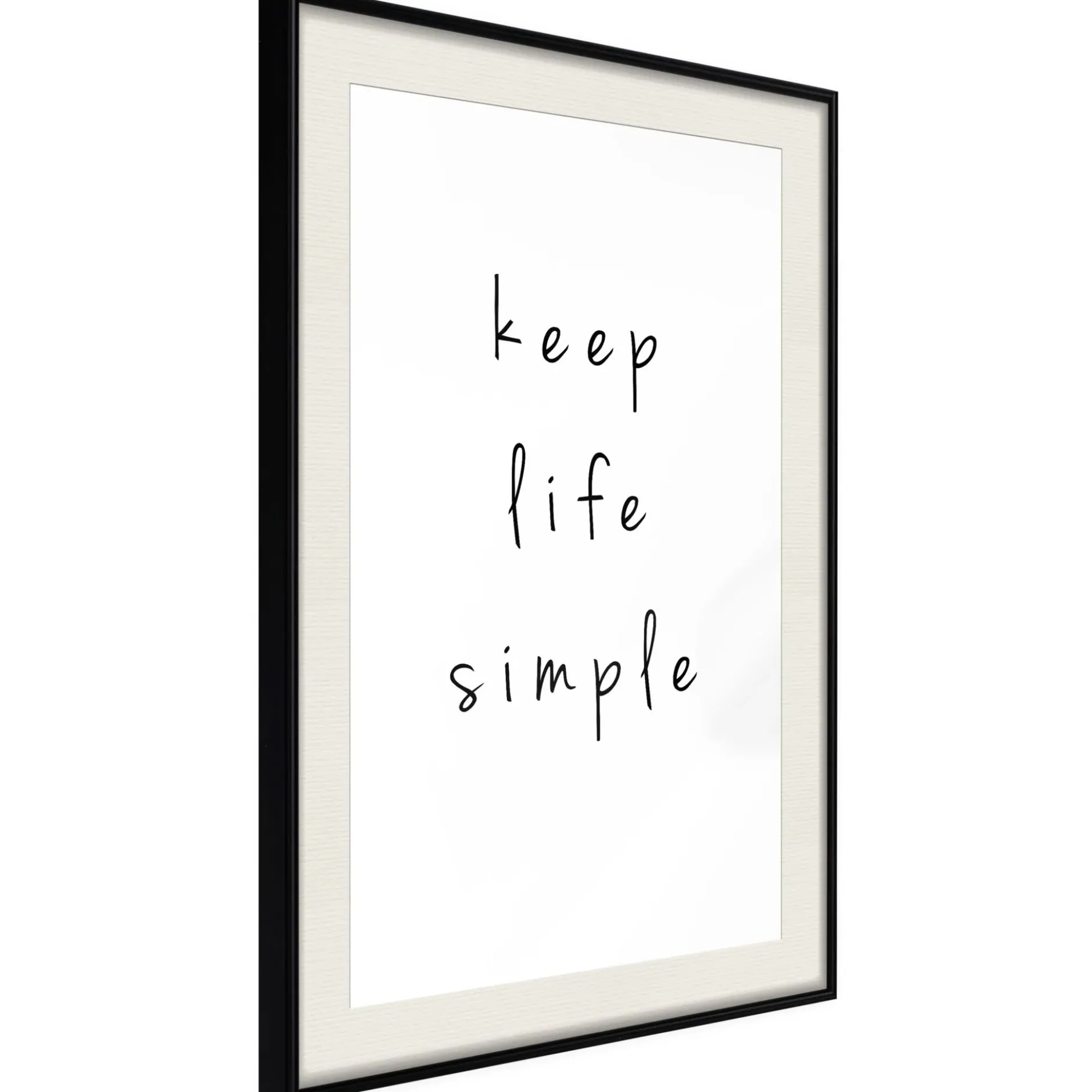 Poster 'Keep Life Simple'