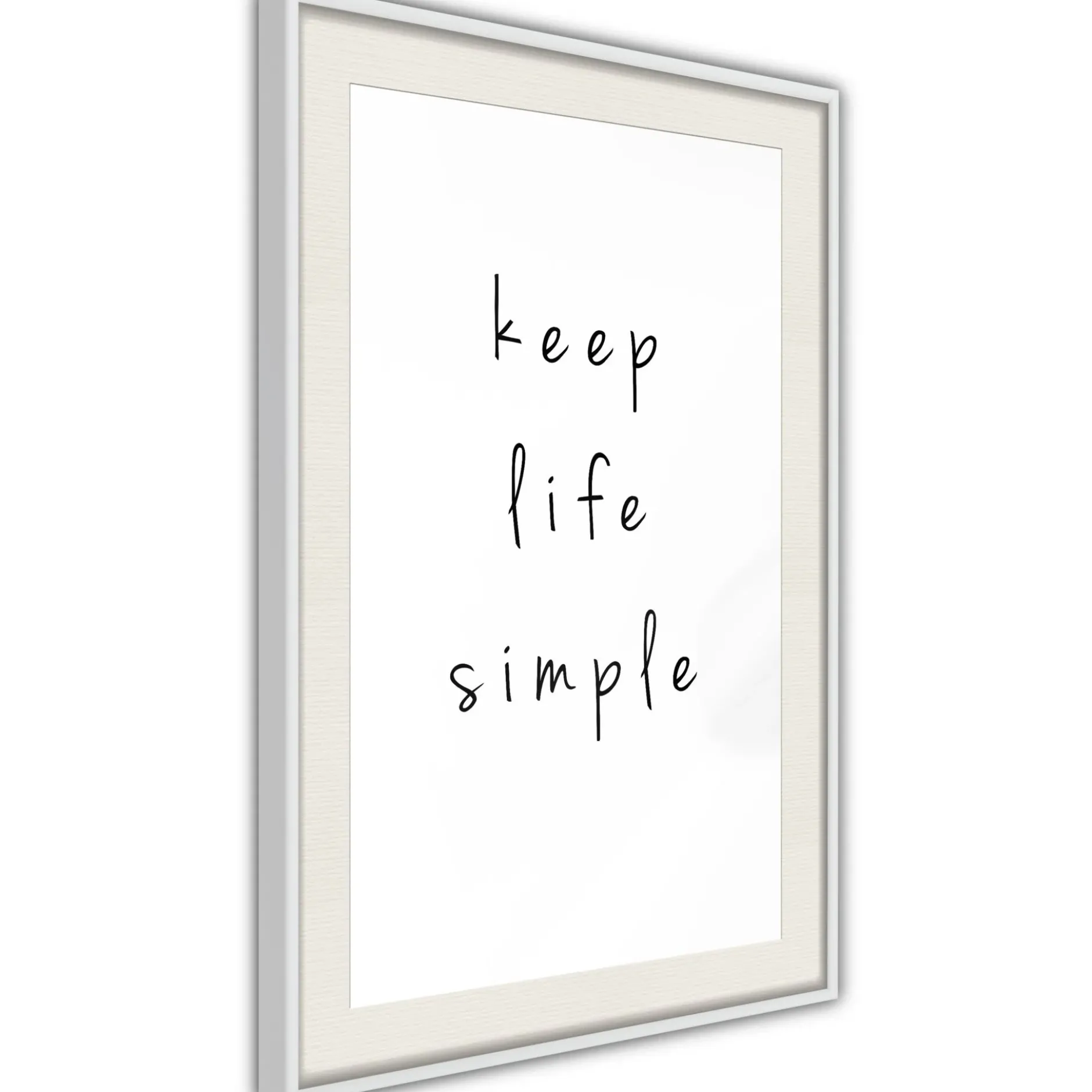 Poster 'Keep Life Simple'
