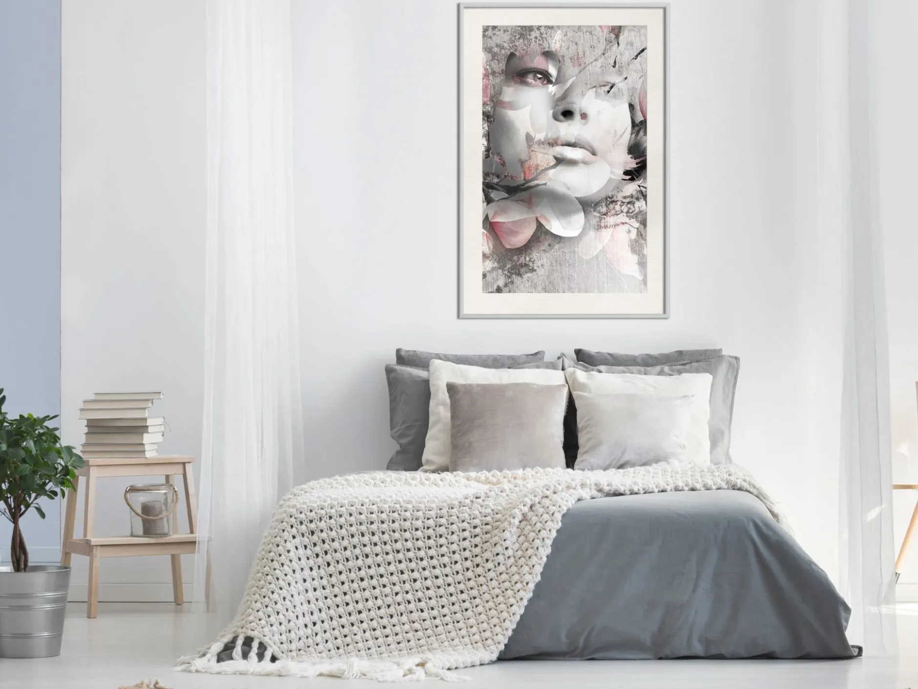 Poster 'Lady in the Flowers'