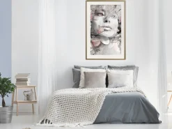 Poster 'Lady in the Flowers'