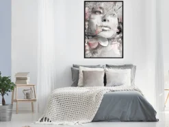 Poster 'Lady in the Flowers'