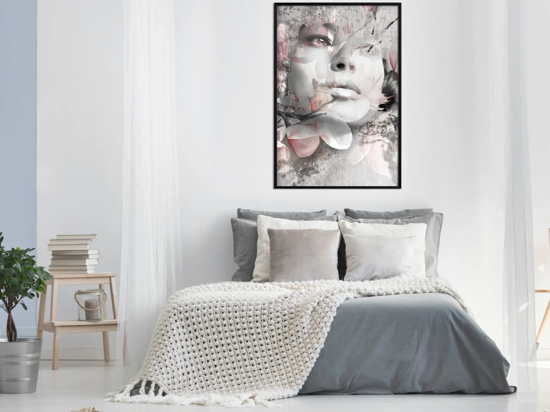 Poster 'Lady in the Flowers'