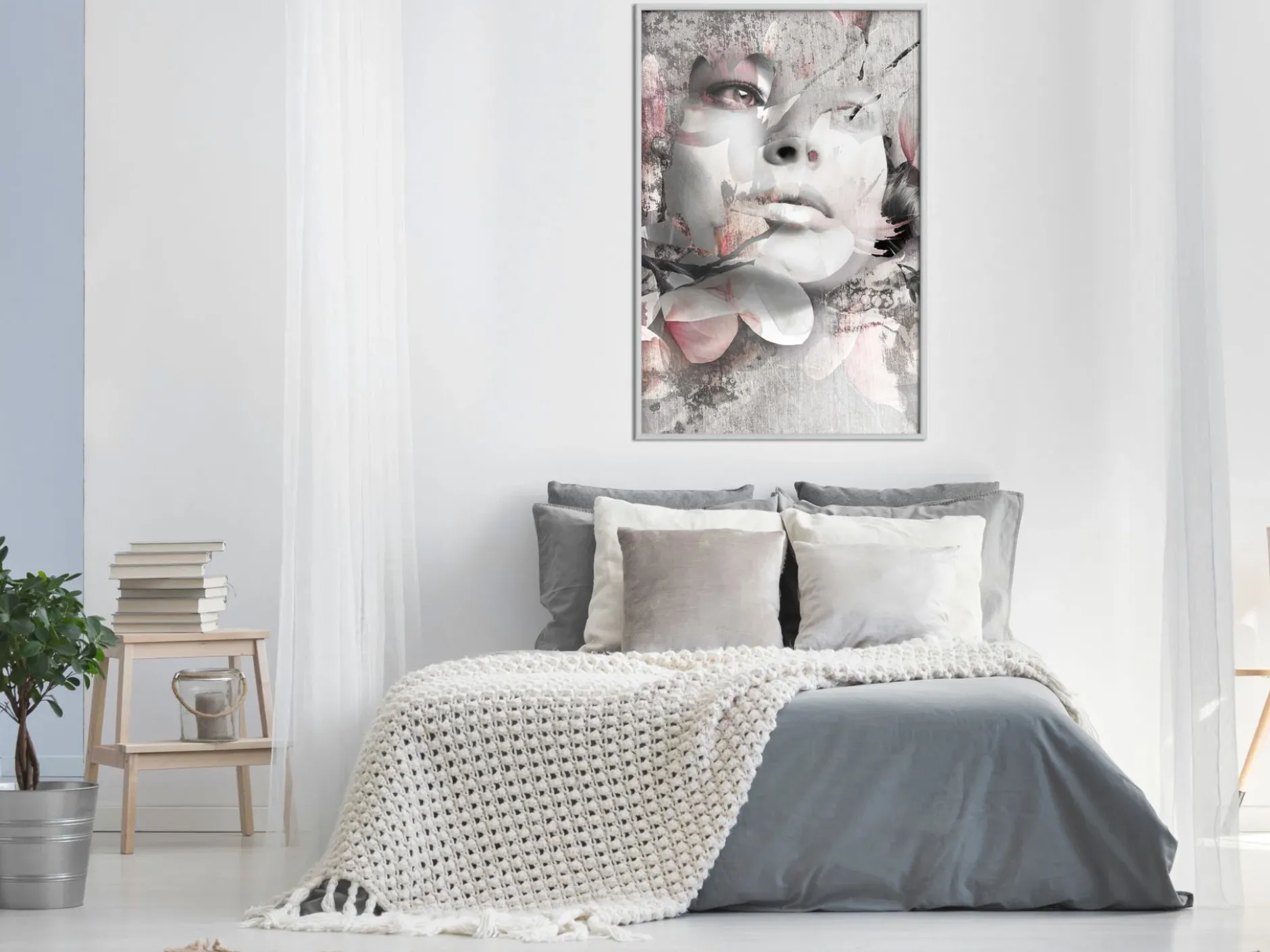 Poster 'Lady in the Flowers'