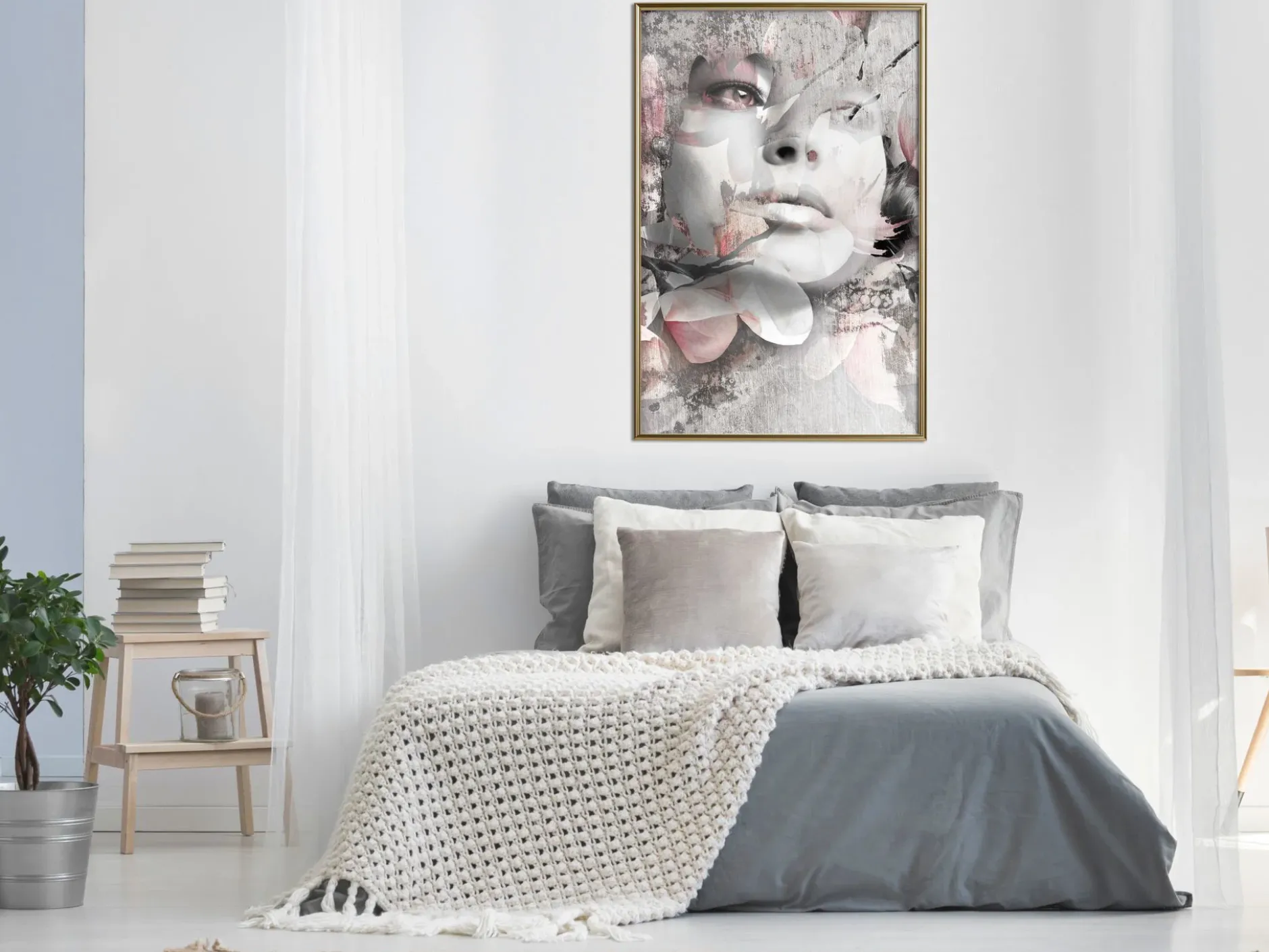 Poster 'Lady in the Flowers'