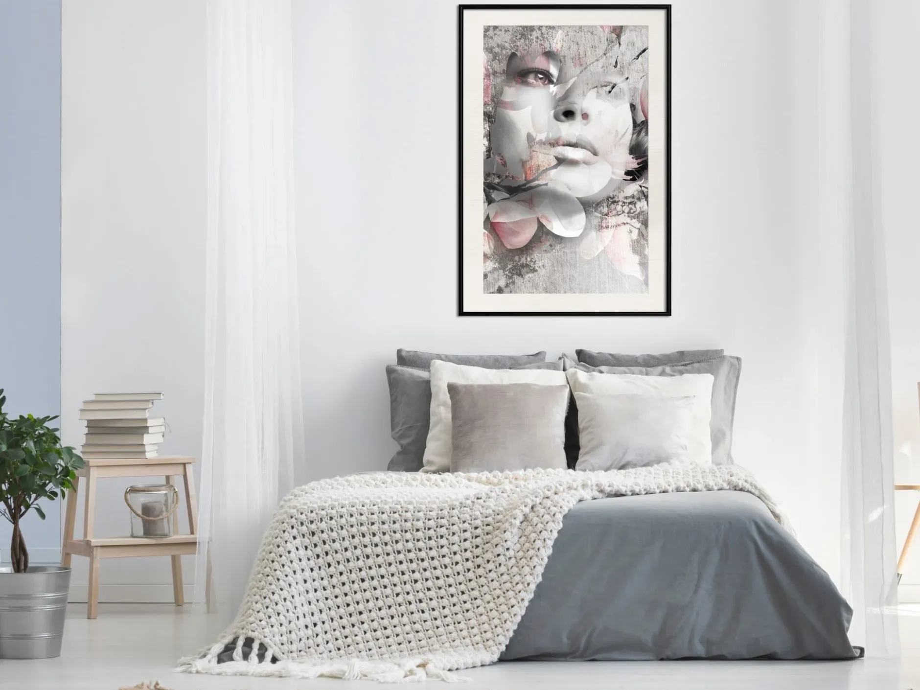 Poster 'Lady in the Flowers'