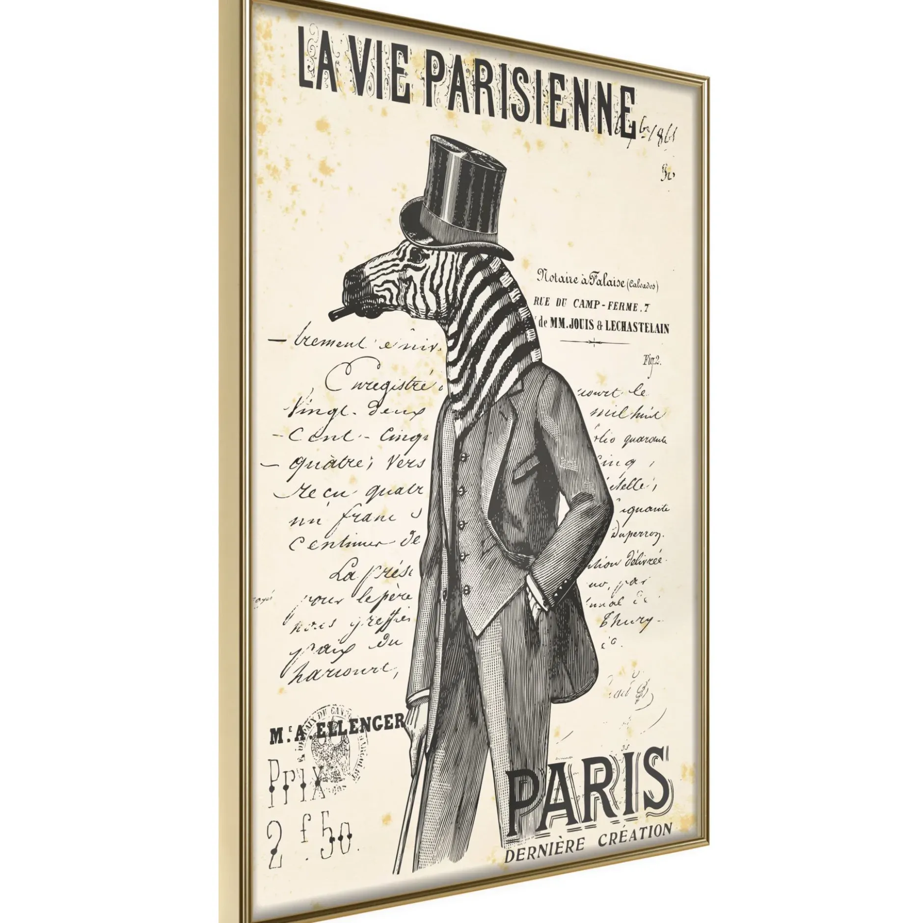 Poster 'La Vie Parisienne'
