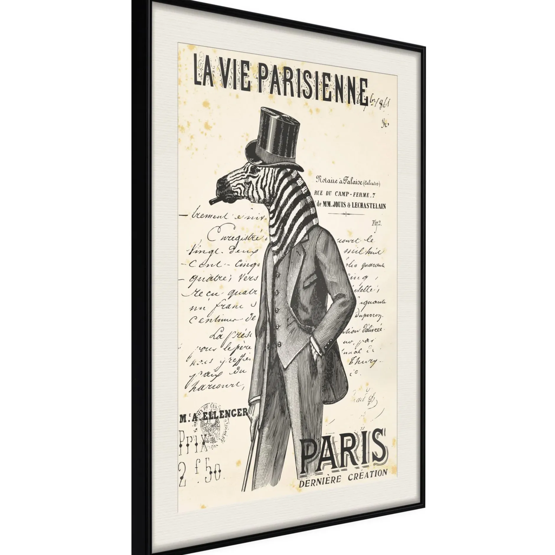 Poster 'La Vie Parisienne'