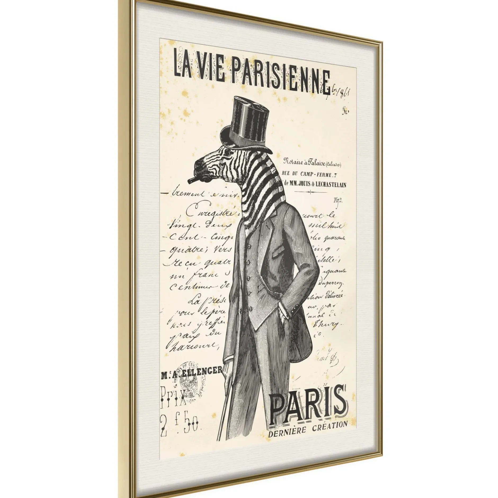 Poster 'La Vie Parisienne'