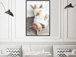 Poster 'Lazy Cat'