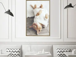 Poster 'Lazy Cat'