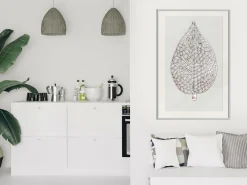 Poster 'Leaf-Shaped Pendant'