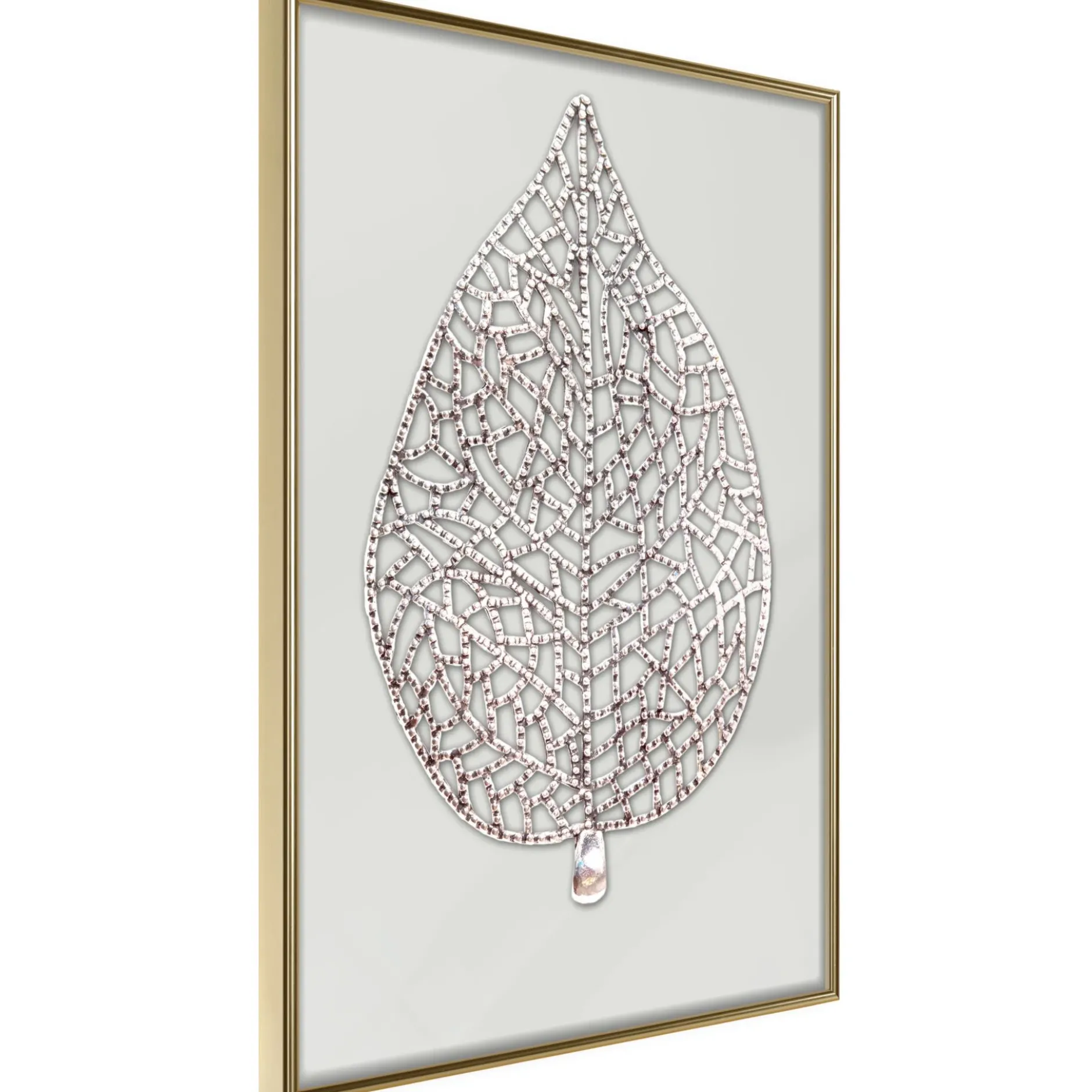 Poster 'Leaf-Shaped Pendant'