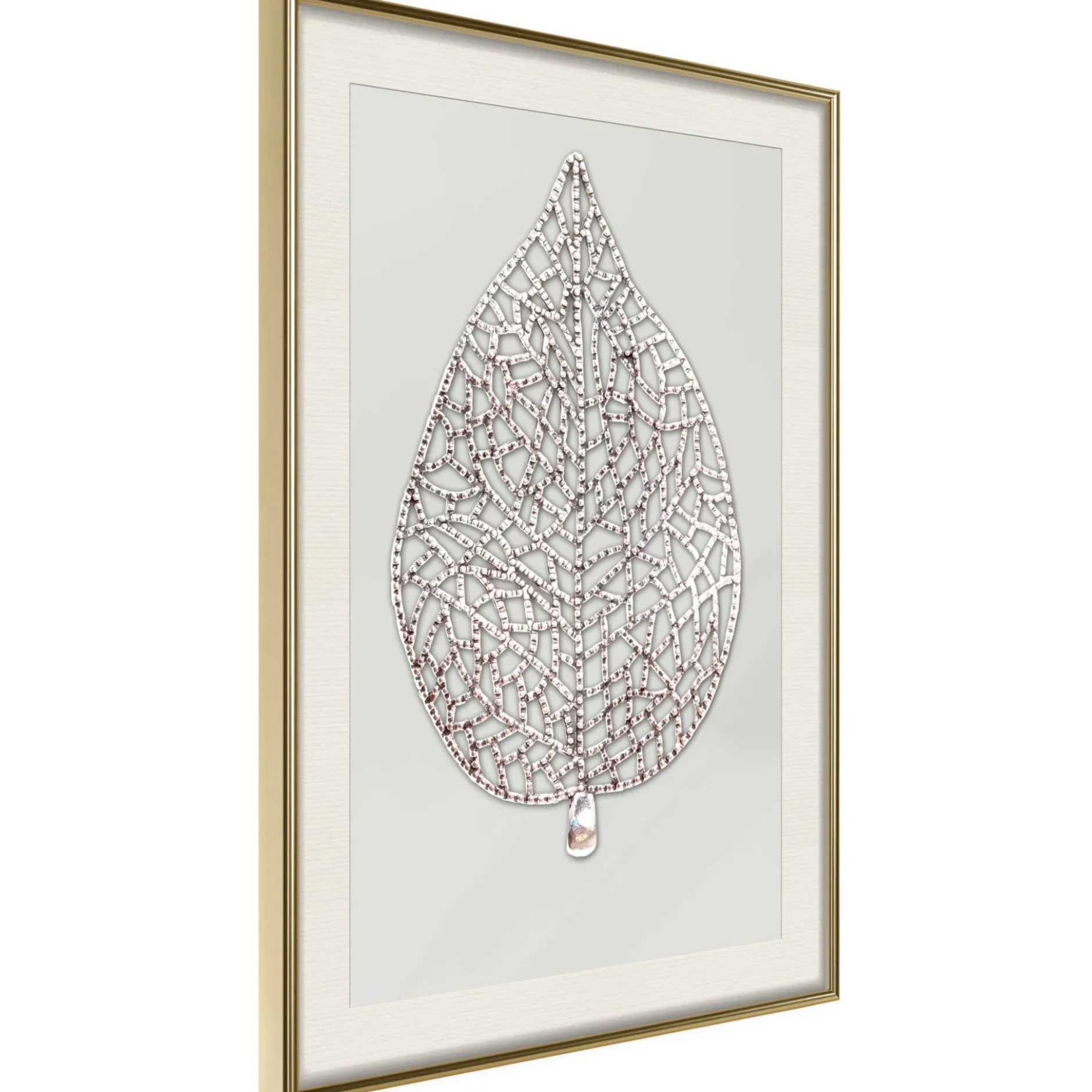 Poster 'Leaf-Shaped Pendant'