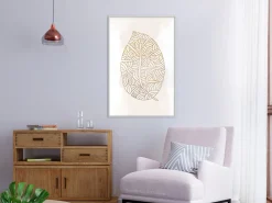 Poster 'Leaf Veins'