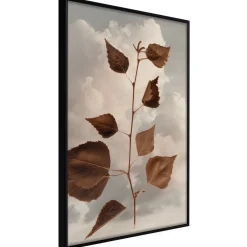Poster 'Leaves in the Clouds'